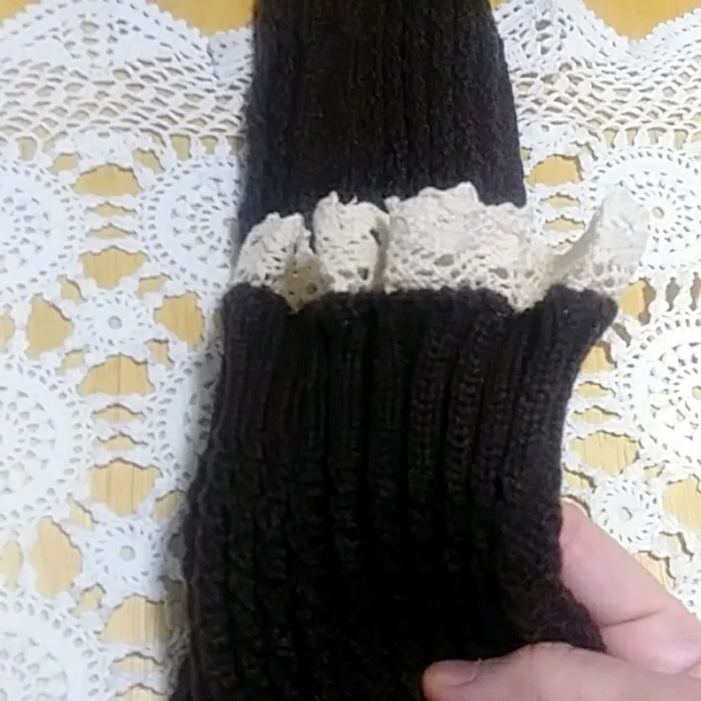 Boot Cuffs, knit, 18
